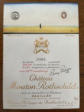Étiquette Château Mouton