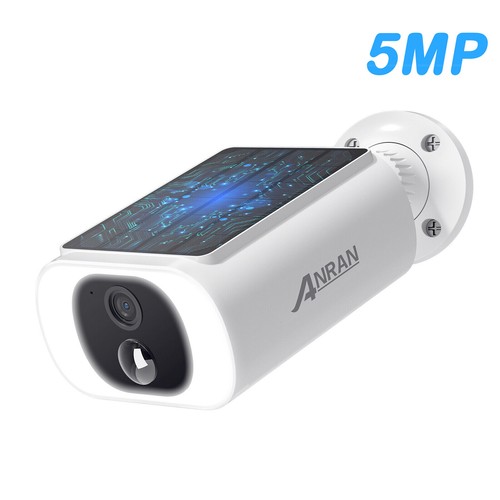 Anran 5mp solare - hd, batteria