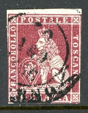 Italia 1851 Toscana 1cr