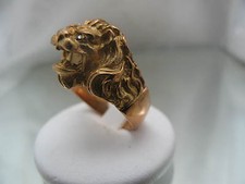 anello leone mitologico  e