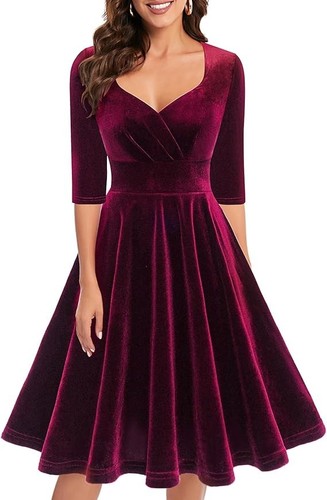 Bbonlinedress velluto a - da,