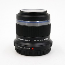 Olympus M.Zuiko 45/1,8 nero
