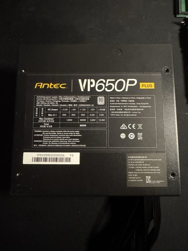 Alimentatore antec vp650 plus - alimentatore,