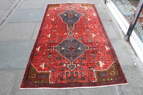 Tappeto vintage fatto mano - a,