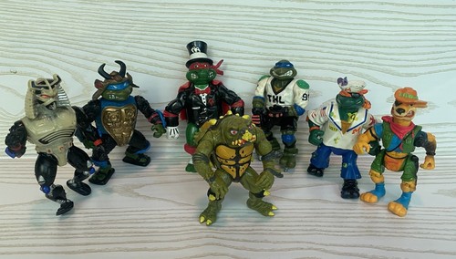 Lotto figurine tmnt vintage - 7,