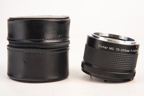 Vivitar 205mm 5 4 - 75-205mm, f/3.5~4.5