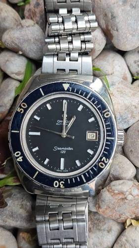 Omega seamaster 120 black - black, dial