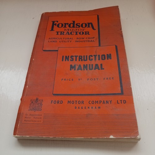 Trattore fordson e27n - trattore, major
