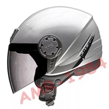 CASCO JET CON VISIERA FUME'