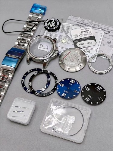 Kit cassa orologio acciaio