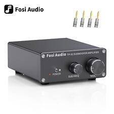 Fosi Audio TP-02 Amplificatore Subwoofer Mini Digital Sub Bass Integrated Amp 220W