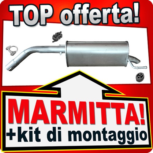 Silenziatore posteriore per - silenziatore,