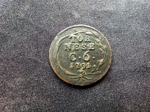 Italie tornesi 1691 naples - tornesi,