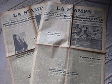 Quotidiano LA STAMPA – Sabato 3 Settembre 1960, Domenica 4 Settembre 1960