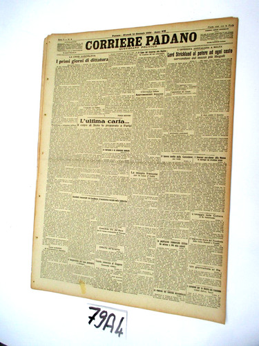 Corriere padano 1927 - corriere,