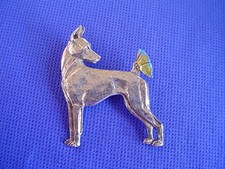 Minature Pinscher Butterfly