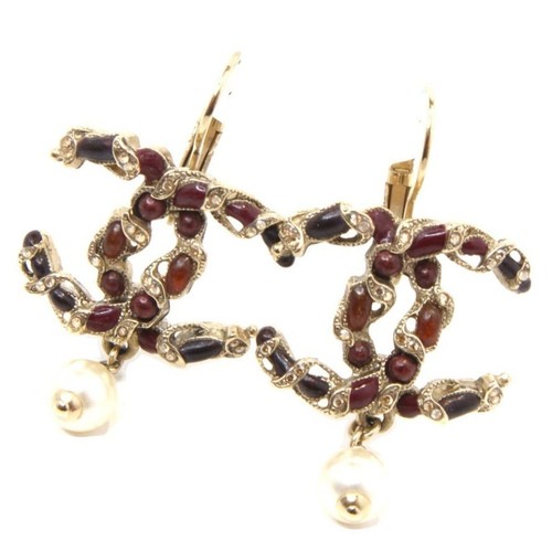 Orecchini chanel autentici oro - autentici,
