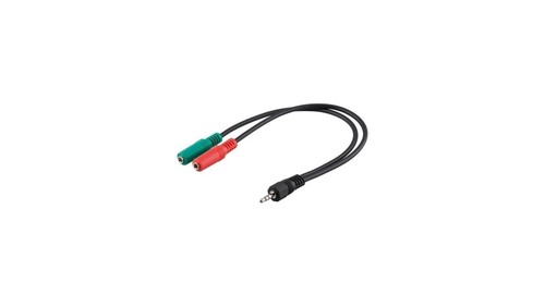 Adattatore jack 4 pin - 3,5,
