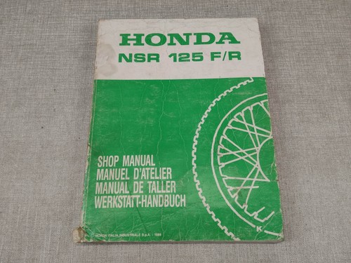 Manuel atelier honda nsr125 - d'atelier,