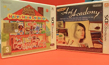 LOTTO 2 GIOCHI NINTENDO 3DS 2DS ANIMAL CROSSING + ART ACADEMY ITA STOCK USATI
