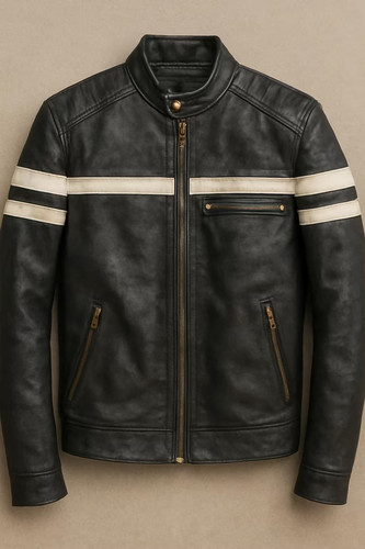 Giacca cafe racer pelle - giacca, da