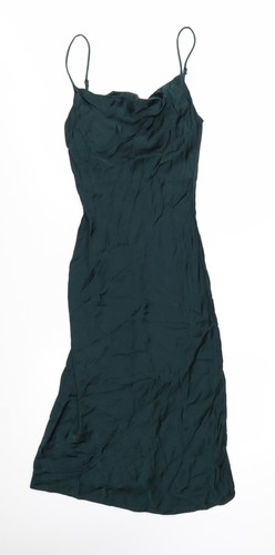 Abito midi zara donna verde - verde, xs