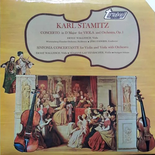Stamitz concerto per viola - lp,