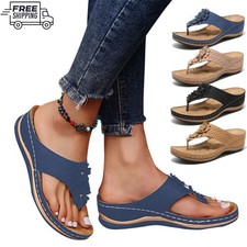 Sandalo ortopedico donna casual ciabatte infradito scarpe slip on