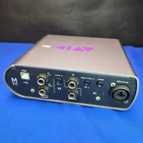 Avid mbox mini - mbox, interfaccia