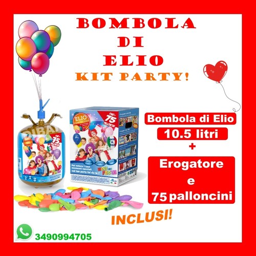 Bombola gas elio compresso - bombola,