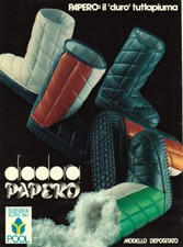 Doposci Diadora Papero /  Attacchi Cober. Advertising 1976