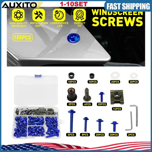 Blue fairing bolt - bolt, &