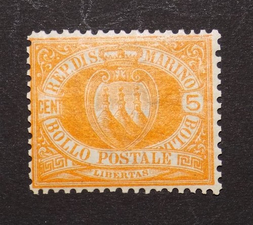 Francobollo san marino anno - san,