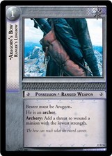 Aragorn's Bow, Ranger's Longbow - The Hunters - Lord of the Rings TCG