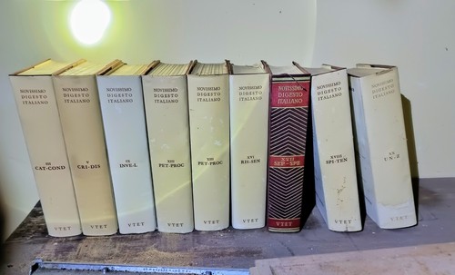 Novissimo digesto italiano - novissimo,