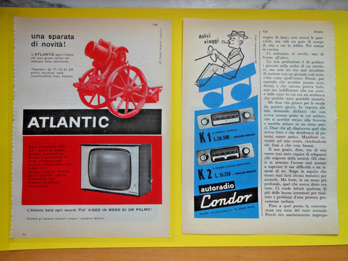 Pubblicità advertising 1960 - advertising,
