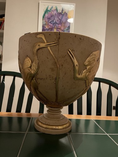 Orejudo grande vaso argilla - vaso,