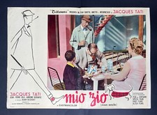 CINEMA fotobusta POSTER MIO ZIO Mon oncle ZOLA SERVANTIE Jacques Tati