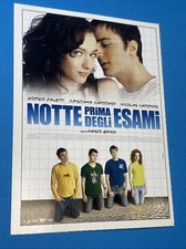 NOTTE PRIMA DEGLI ESAMI -