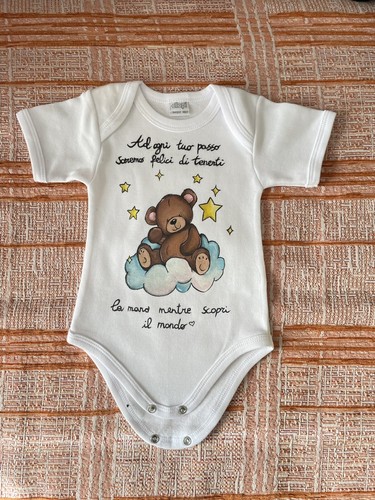 Body neonato personalizzato