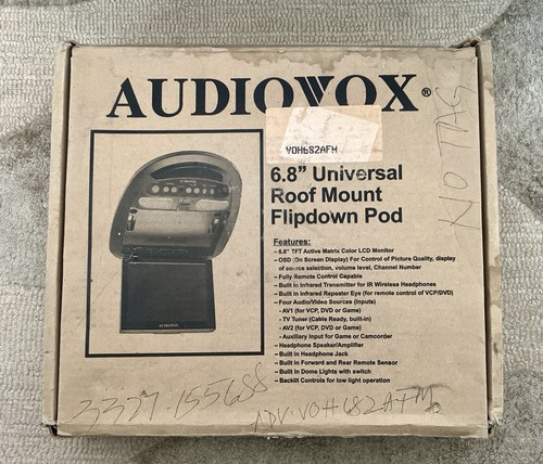 Audiovox voh682afm monitor - voh682afm, tv/monitor