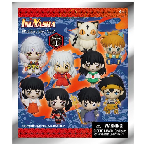 Inuyasha foam bag clip - 3d,