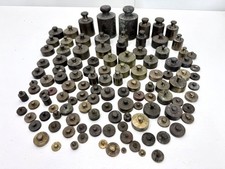 Lotto pesi antichi ottone