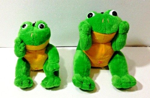 Rana frog peluche portachiavi - peluche,
