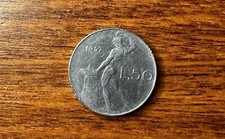 Moneta Da 50 Lire Rara Anno