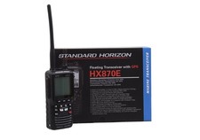 Standard Horizon Marine Radio HX870 con caricatore