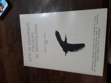 Atti III Covegno Italiano Di Ornitologia M