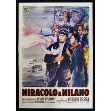 manifesto MIRACOLO A MILANO