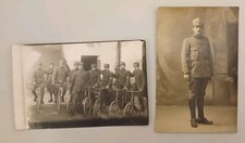 Italia Lotto 2 Foto Militari Soldati Ww1