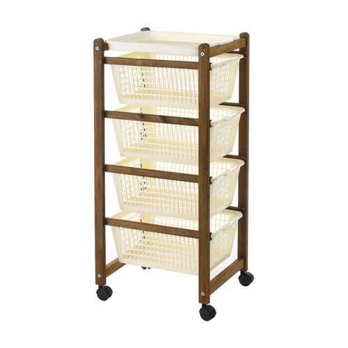 Carrello salvaspazio cesti - salvaspazio,